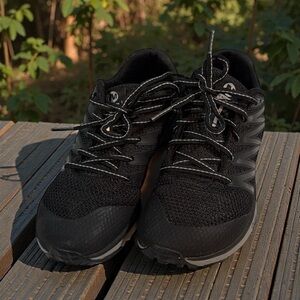 Merrell Womens Bare Access XTR Trail Running Shoes Size 7.5 M Black Flex Connect
